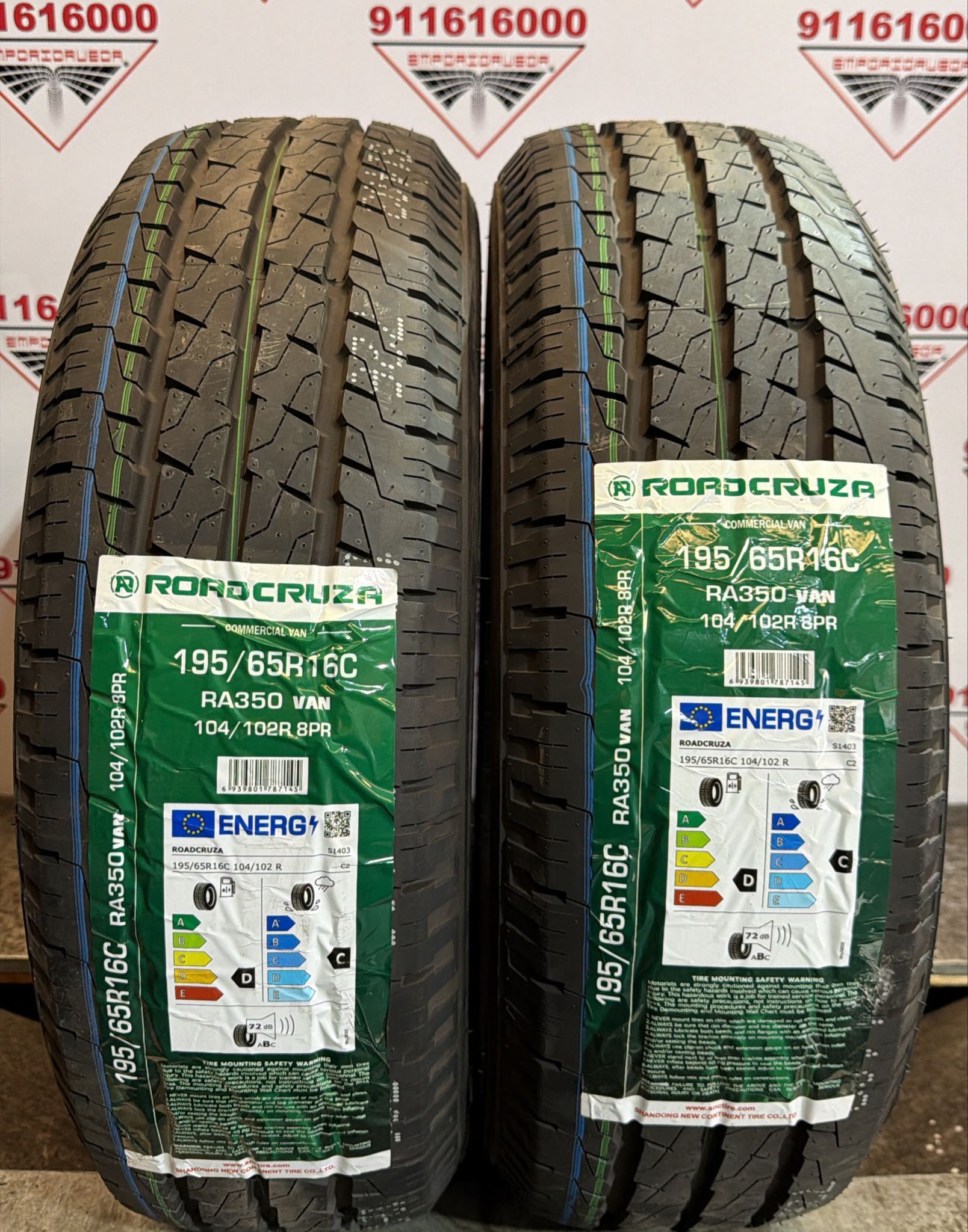 ROADCRUZA  195/65 R16C 104/102 R
